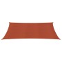 Toldo de vela HDPE terracota 160 g/m² 6x8 m de vidaXL, Sombrillas - Ref: Foro24-311360, Precio: 90,11 €, Descuento: %