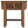 Mesa consola de madera reciclada mixta 80x35x80 cm en Mesas auxiliares | Comprar online en Foru.es