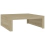 Mesa de centro madera contrachapada roble Sonoma 100x100x35 cm de vidaXL, Mesas de centro - Ref: Foro24-808570, Precio: 62,36...