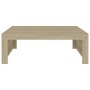 Mesa de centro madera contrachapada roble Sonoma 100x100x35 cm de vidaXL, Mesas de centro - Ref: Foro24-808570, Precio: 62,36...