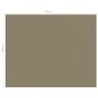 Alfombra para tienda de campaña gris taupe 400x500 cm de vidaXL, Accesorios para tiendas de campaña - Ref: Foro24-310752, Pre...