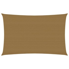 Toldo de vela HDPE gris taupe 160 g/m² 2x4 m de vidaXL, Sombrillas - Ref: Foro24-311394, Precio: 28,27 €, Descuento: %