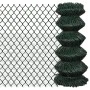 Valla de tela metálica acero verde 0,8x15 m by vidaXL, fence panels - Ref: Foro24-140343, Price: 59,65 €, Discount: %