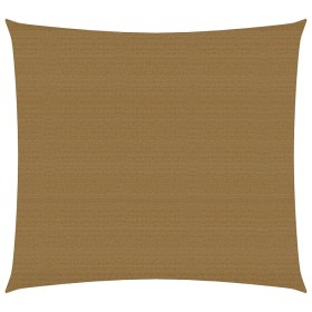 Toldo de vela HDPE gris taupe 160 g/m² 6x6 m de vidaXL, Sombrillas - Ref: Foro24-311389, Precio: 71,95 €, Descuento: %