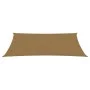 Toldo de vela HDPE gris taupe 160 g/m² 2x5 m by vidaXL, Umbrellas - Ref: Foro24-311396, Price: 29,96 €, Discount: %