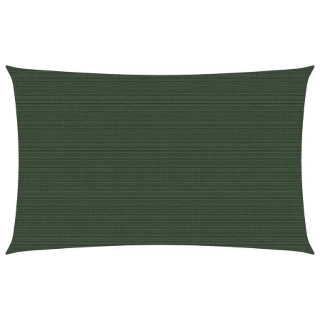 Toldo de vela verde oscuro HDPE 160 g/m² 4x7 m de vidaXL, Sombrillas - Ref: Foro24-311465, Precio: 60,66 €, Descuento: %