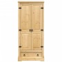 Armario Corona madera maciza de pino 76x50x170 cm de vidaXL, Armarios roperos - Ref: Foro24-4002768, Precio: 244,84 €, Descue...
