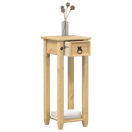 Jardinera Corona madera maciza de pino 30x30x73 cm de vidaXL, Soportes para macetas - Ref: Foro24-4002775, Precio: 47,23 €, D...
