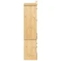 Corona solid pine wood display cabinet 103.5x42x180 cm by vidaXL, Sideboards - Ref: Foro24-4002777, Price: 342,08 €, Discount: %