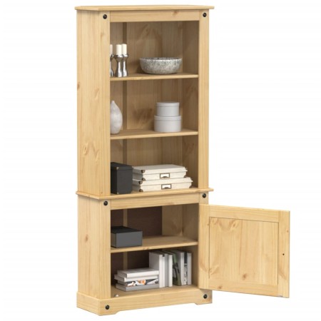 Aparador Corona madera maciza de pino 74x38x170 cm de vidaXL, Aparadores - Ref: Foro24-4002782, Precio: 176,89 €, Descuento: %