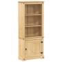 Aparador Corona madera maciza de pino 74x38x170 cm de vidaXL, Aparadores - Ref: Foro24-4002782, Precio: 176,89 €, Descuento: %