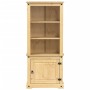 Aparador Corona madera maciza de pino 74x38x170 cm de vidaXL, Aparadores - Ref: Foro24-4002782, Precio: 176,89 €, Descuento: %