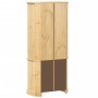 Aparador Corona madera maciza de pino 74x38x170 cm de vidaXL, Aparadores - Ref: Foro24-4002782, Precio: 176,89 €, Descuento: %