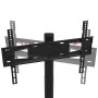 Mueble de TV de esquina 3 niveles para 32-65 pulgadas negro de vidaXL, Soportes para monitores y televisor - Ref: Foro24-3795...