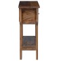 Mesa consola de madera reciclada mixta 80x35x80 cm en Mesas auxiliares | Comprar online en Foru.es