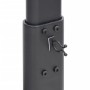 Mueble de TV de esquina 3 niveles para 32-65 pulgadas negro de vidaXL, Soportes para monitores y televisor - Ref: Foro24-3795...