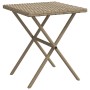 Tumbonas con mesita 2 unidades ratán sintético beige de vidaXL, Tumbonas - Ref: Foro24-368267, Precio: 271,89 €, Descuento: %