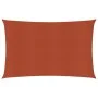 Toldo de vela HDPE terracota 160 g/m² 5x6 m de vidaXL, Sombrillas - Ref: Foro24-311356, Precio: 63,32 €, Descuento: %