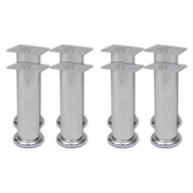 Patas de sofá 8 unidades redondas cromadas 180 mm de vidaXL, Soportes para sillas y sofás - Ref: Foro24-3051483, Precio: 21,7...