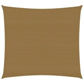Toldo de vela HDPE gris taupe 160 g/m² 3,6x3,6 m de vidaXL, Sombrillas - Ref: Foro24-311385, Precio: 36,05 €, Descuento: %