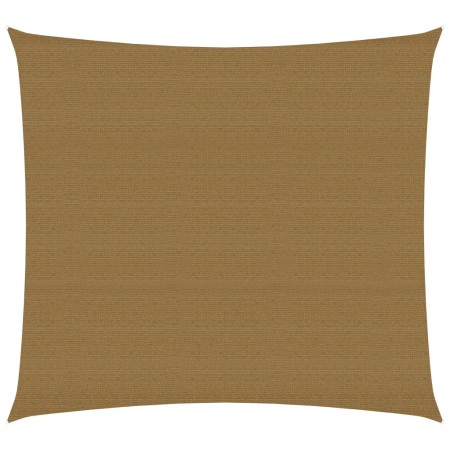 Toldo de vela HDPE gris taupe 160 g/m² 3,6x3,6 m de vidaXL, Sombrillas - Ref: Foro24-311385, Precio: 40,06 €, Descuento: %
