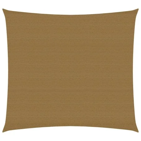 Toldo de vela HDPE gris taupe 160 g/m² 3,6x3,6 m de vidaXL, Sombrillas - Ref: Foro24-311385, Precio: 36,05 €, Descuento: %