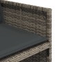 Set comedor jardín 9 pzas y cojines ratán sintético gris de vidaXL, Conjuntos de jardín - Ref: Foro24-3277687, Precio: 710,56...