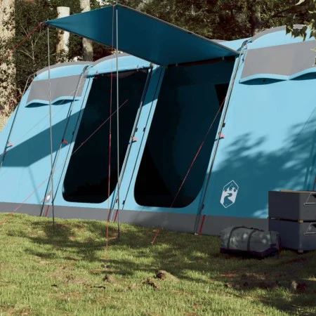 Tienda de campaña familiar túnel 10 personas impermeable azul de vidaXL, Tiendas de campaña - Ref: Foro24-94620, Precio: 372,...