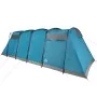 Tienda de campaña familiar túnel 10 personas impermeable azul de vidaXL, Tiendas de campaña - Ref: Foro24-94620, Precio: 372,...
