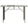Set comedor jardín y cojines 2 pzas ratán sintético gris claro de vidaXL, Conjuntos de jardín - Ref: Foro24-366334, Precio: 2...