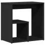 Mesas auxiliares 2 uds madera de ingeniería negro 50x30x50 cm de vidaXL, Mesas auxiliares - Ref: Foro24-840558, Precio: 50,37...