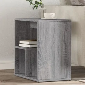 Mesa auxiliar 2 uds madera ingeniería gris Sonoma 50x30x50 cm de vidaXL, Mesas auxiliares - Ref: Foro24-840566, Precio: 53,24...