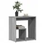 Mesa auxiliar 2 uds madera ingeniería gris Sonoma 50x30x50 cm de vidaXL, Mesas auxiliares - Ref: Foro24-840566, Precio: 53,24...