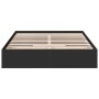 Estructura cama con cajones madera ingeniería negra 150x200 cm de vidaXL, Camas y somieres - Ref: Foro24-3280651, Precio: 175...
