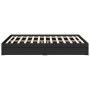 Estructura cama con cajones madera ingeniería negra 150x200 cm de vidaXL, Camas y somieres - Ref: Foro24-3280651, Precio: 175...