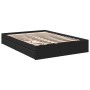 Cama con cajones madera de ingeniería negro 135x190 cm de vidaXL, Camas y somieres - Ref: Foro24-3280693, Precio: 173,97 €, D...