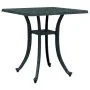 Mesa de jardín aluminio fundido verde 53x53x53 cm de vidaXL, Mesas de jardín - Ref: Foro24-4002822, Precio: 71,45 €, Descuent...