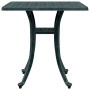 Mesa de jardín aluminio fundido verde 53x53x53 cm de vidaXL, Mesas de jardín - Ref: Foro24-4002822, Precio: 74,09 €, Descuent...