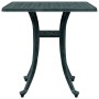 Mesa de jardín aluminio fundido verde 53x53x53 cm de vidaXL, Mesas de jardín - Ref: Foro24-4002822, Precio: 74,09 €, Descuent...