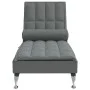 Sofá diván de masaje con cojín de tela gris oscuro de vidaXL, Divanes - Ref: Foro24-379444, Precio: 154,01 €, Descuento: %