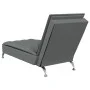 Sofá diván de masaje con cojín de tela gris oscuro de vidaXL, Divanes - Ref: Foro24-379444, Precio: 154,01 €, Descuento: %