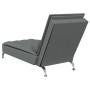 Sofá diván de masaje con cojín de tela gris oscuro de vidaXL, Divanes - Ref: Foro24-379444, Precio: 156,74 €, Descuento: %