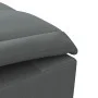 Sofá diván de masaje con cojín de tela gris oscuro de vidaXL, Divanes - Ref: Foro24-379444, Precio: 154,01 €, Descuento: %