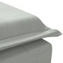 Sofá diván de masaje con cojín de terciopelo gris claro de vidaXL, Divanes - Ref: Foro24-379450, Precio: 99,67 €, Descuento: %