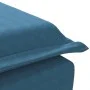 Sofá diván de masaje con cojín de terciopelo azul de vidaXL, Divanes - Ref: Foro24-379467, Precio: 160,19 €, Descuento: %