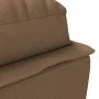 Sofá diván de masaje con cojines de tela marrón de vidaXL, Divanes - Ref: Foro24-379478, Precio: 192,56 €, Descuento: %