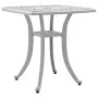 Mesa de jardín aluminio fundido blanco 53x53x53 cm de vidaXL, Mesas de jardín - Ref: Foro24-4002817, Precio: 67,57 €, Descuen...