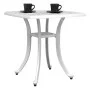 Mesa de jardín aluminio fundido blanco 53x53x53 cm de vidaXL, Mesas de jardín - Ref: Foro24-4002817, Precio: 67,57 €, Descuen...