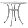 Mesa de jardín aluminio fundido blanco 53x53x53 cm de vidaXL, Mesas de jardín - Ref: Foro24-4002817, Precio: 67,57 €, Descuen...