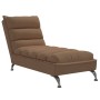 Sofá diván con cojines tela marrón de vidaXL, Divanes - Ref: Foro24-379471, Precio: 168,12 €, Descuento: %